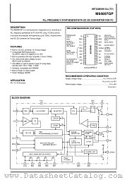 M64897GP datasheet pdf Mitsubishi Electric Corporation