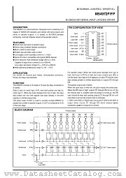 M54972P datasheet pdf Mitsubishi Electric Corporation