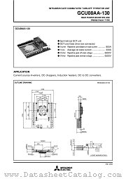 GCU08AA-130 datasheet pdf Mitsubishi Electric Corporation