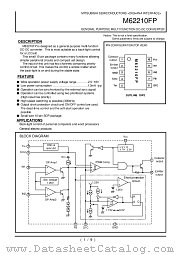 M62210FP datasheet pdf Mitsubishi Electric Corporation