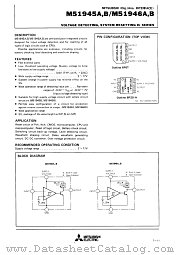 M51946AL datasheet pdf Mitsubishi Electric Corporation