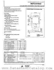 MGFC44V3642 datasheet pdf Mitsubishi Electric Corporation