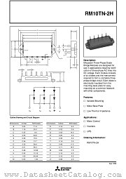 RM10TN-2H datasheet pdf Mitsubishi Electric Corporation