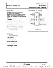 M52759SP datasheet pdf Mitsubishi Electric Corporation