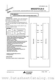 MH32S72VJA-6 datasheet pdf Mitsubishi Electric Corporation