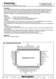 M65580MAP-XXXFP datasheet pdf Mitsubishi Electric Corporation