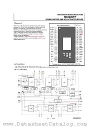 M63020FP datasheet pdf Mitsubishi Electric Corporation