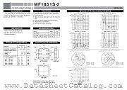 MF1051S-2 datasheet pdf Mitsubishi Electric Corporation