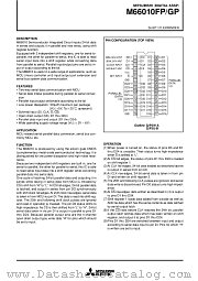 M66010FP datasheet pdf Mitsubishi Electric Corporation