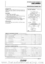 2SC1968A datasheet pdf Mitsubishi Electric Corporation