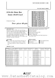 MF34M1-LCDATXX datasheet pdf Mitsubishi Electric Corporation
