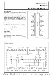 M52348FP datasheet pdf Mitsubishi Electric Corporation