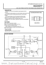 M62293FP datasheet pdf Mitsubishi Electric Corporation
