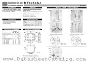 MF1053S-1 datasheet pdf Mitsubishi Electric Corporation