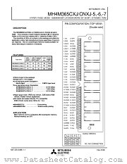 MH4M365CNXJ-7 datasheet pdf Mitsubishi Electric Corporation
