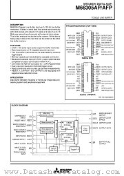M66305AP datasheet pdf Mitsubishi Electric Corporation