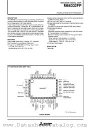M66332FP datasheet pdf Mitsubishi Electric Corporation