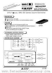 M62437FP datasheet pdf Mitsubishi Electric Corporation