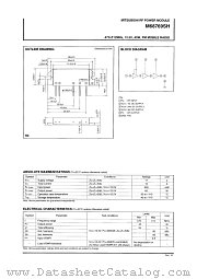 M68769SH datasheet pdf Mitsubishi Electric Corporation