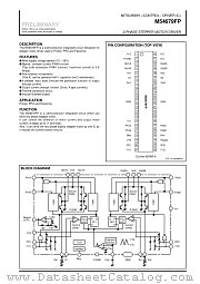 M54679FP datasheet pdf Mitsubishi Electric Corporation