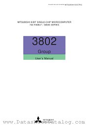 M38024M6-XXXSP datasheet pdf Mitsubishi Electric Corporation