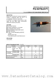 FU-427SLD-F1 datasheet pdf Mitsubishi Electric Corporation