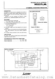 M5237ML datasheet pdf Mitsubishi Electric Corporation