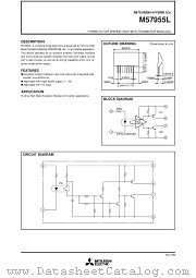 M57955L datasheet pdf Mitsubishi Electric Corporation