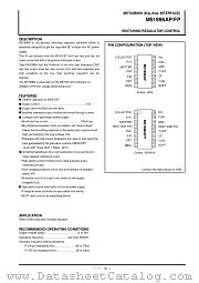 M51996AP datasheet pdf Mitsubishi Electric Corporation