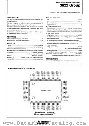 M38223M4-XXXGP datasheet pdf Mitsubishi Electric Corporation