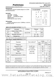 BA01202 datasheet pdf Mitsubishi Electric Corporation
