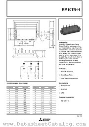 RM10TN-H datasheet pdf Mitsubishi Electric Corporation