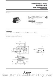 QM50HA-H datasheet pdf Mitsubishi Electric Corporation