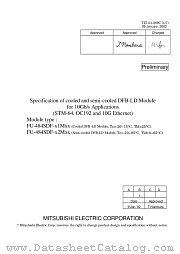 FU-484SDF datasheet pdf Mitsubishi Electric Corporation