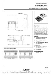 M57120L datasheet pdf Mitsubishi Electric Corporation