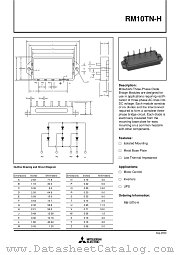 RM10TN-H datasheet pdf Mitsubishi Electric Corporation