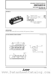 QM150HA-H datasheet pdf Mitsubishi Electric Corporation