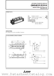QM50E3Y-H datasheet pdf Mitsubishi Electric Corporation