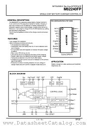M62240FP datasheet pdf Mitsubishi Electric Corporation
