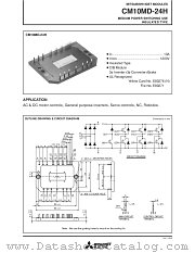 CM10MD-24H datasheet pdf Mitsubishi Electric Corporation
