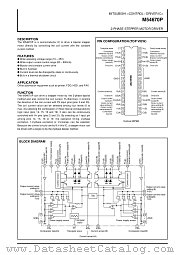 M54670P datasheet pdf Mitsubishi Electric Corporation