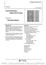 MF0448M-11ATXX datasheet pdf Mitsubishi Electric Corporation