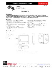 SC-A1470 SERIES datasheet pdf NEL Frequency Controls