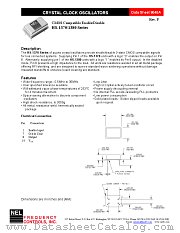 HS-1370 SERIES datasheet pdf NEL Frequency Controls