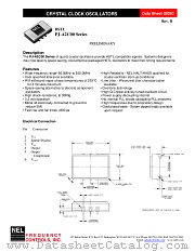PJ-A2C00 SERIES datasheet pdf NEL Frequency Controls