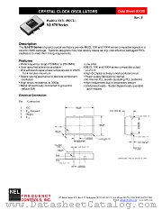 SJ-870 SERIES datasheet pdf NEL Frequency Controls