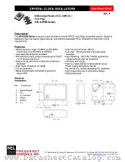 SD-A2920 SERIES datasheet pdf NEL Frequency Controls