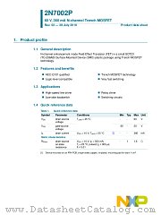 2N7002P datasheet pdf NXP Semiconductors