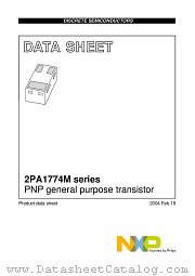 2PA1774RM datasheet pdf NXP Semiconductors