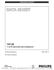I74F138N datasheet pdf NXP Semiconductors
